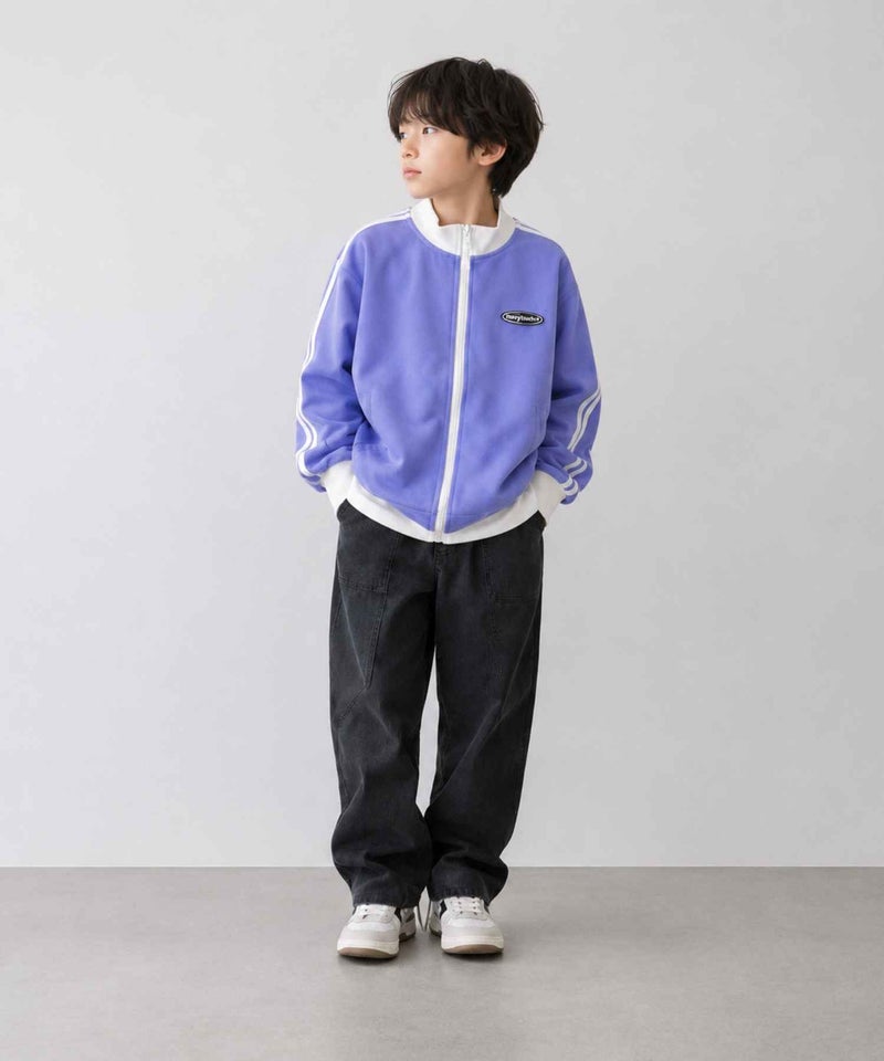 NAVY ジャージスタンドジップ キッズ商品画像-5