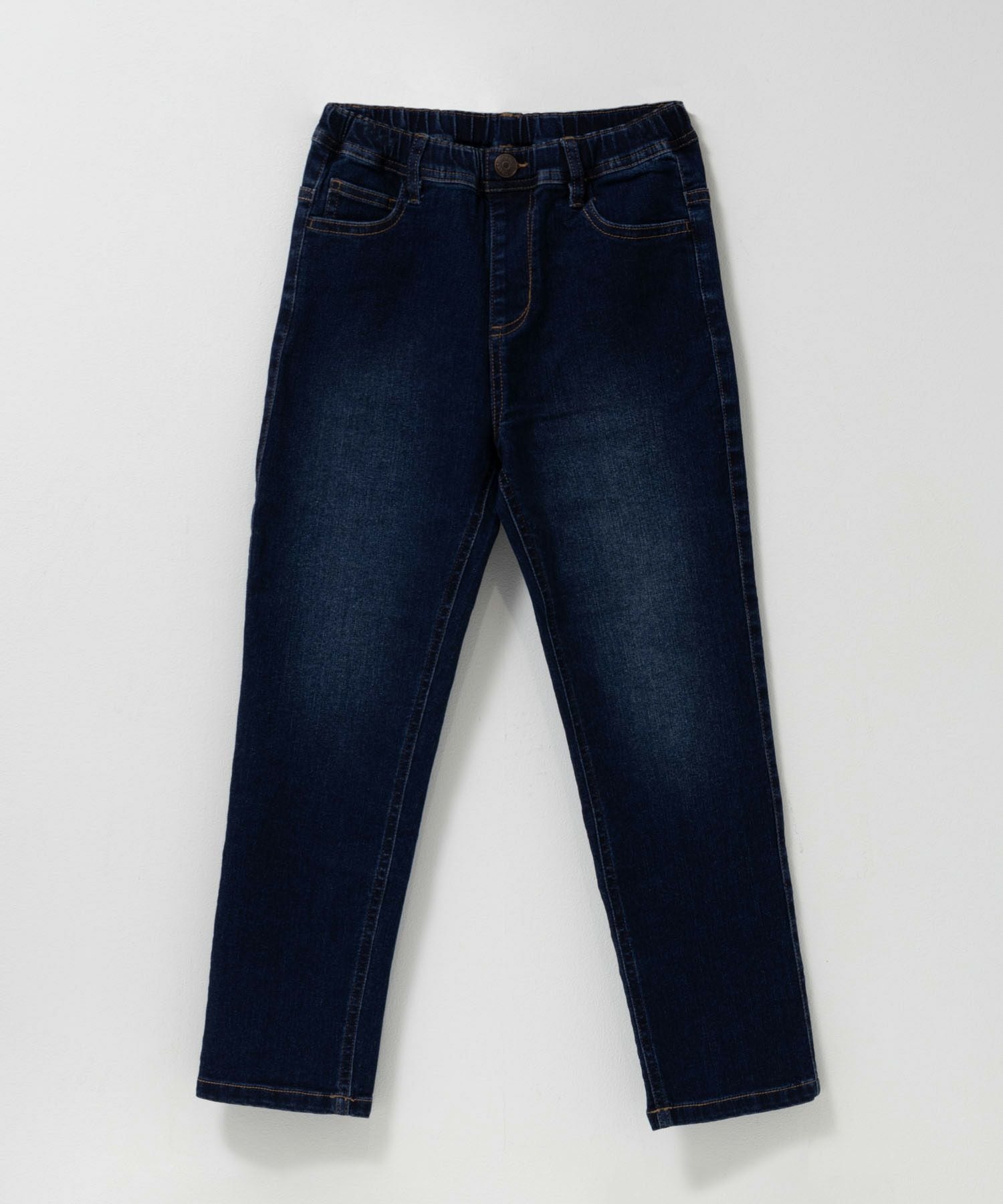 NAVY MAC HEAT 特暖 デニムパンツ レギュラーストレート キッズ