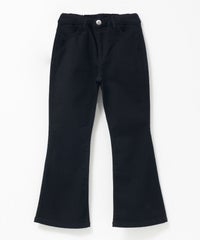 NAVY のびるモン ストレッチツイルフレアパンツ ウエストギャザーパンツ キッズ