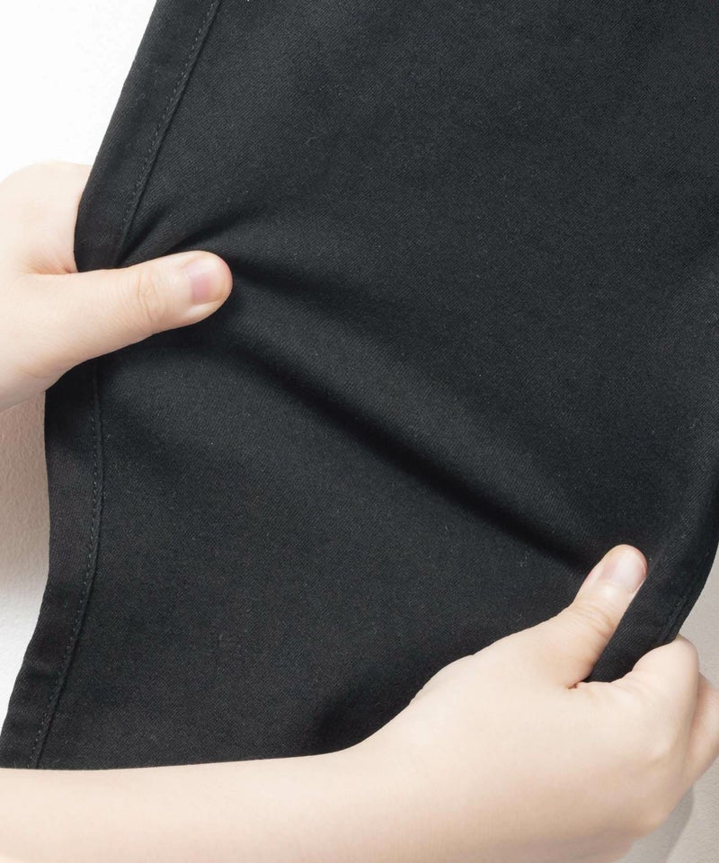 NAVY のびるモン ストレッチツイルフレアパンツ ウエストギャザーパンツ キッズ商品画像-9