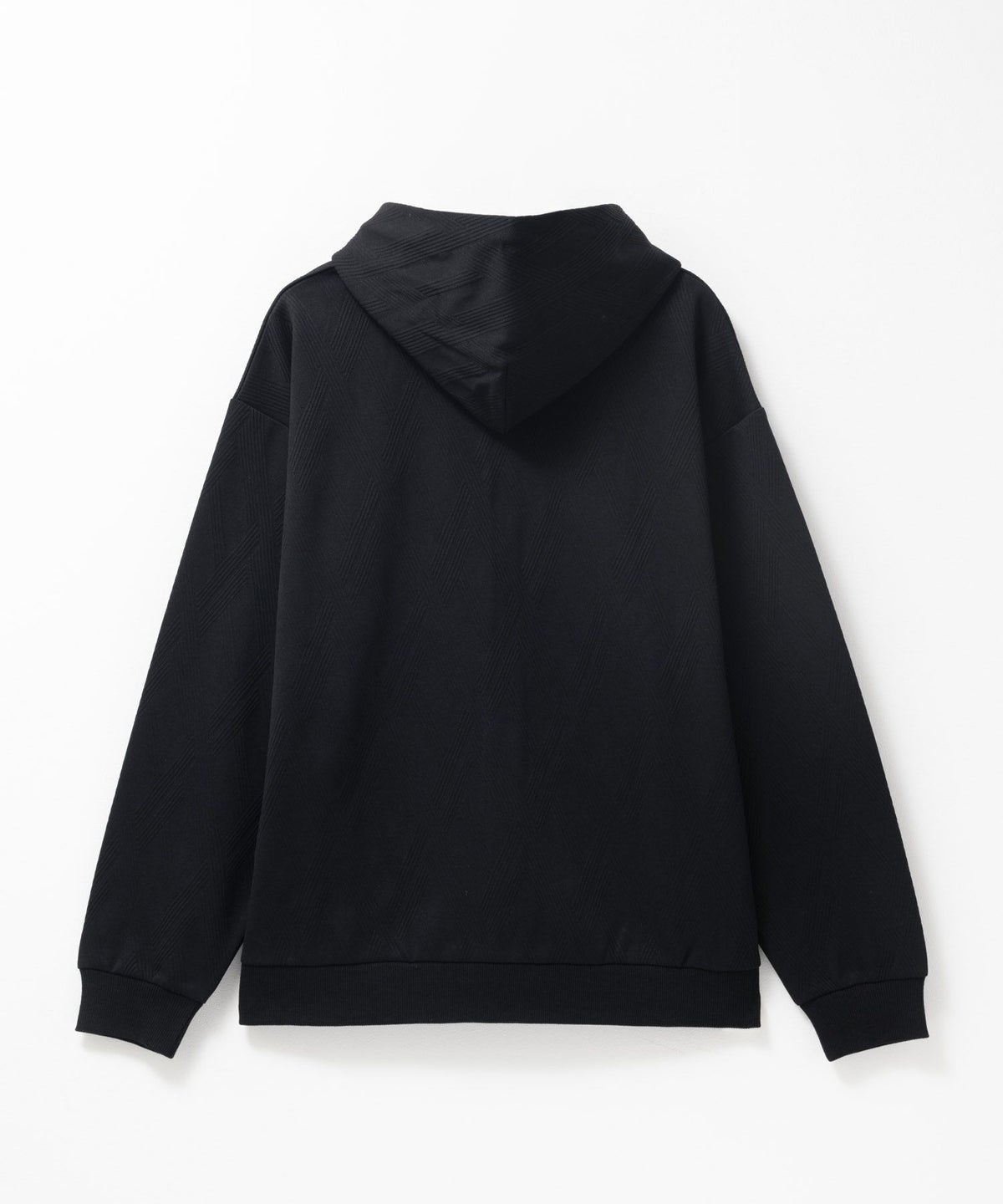 URBAN COLLECTION ふくれジャガードフルジップパーカー メンズ