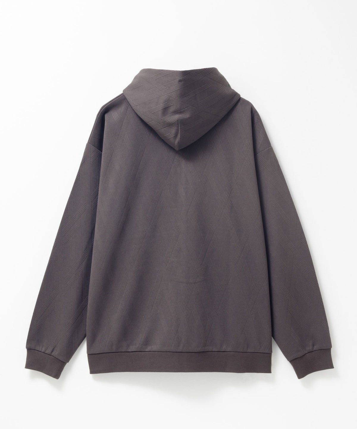 URBAN COLLECTION ふくれジャガードフルジップパーカー メンズ