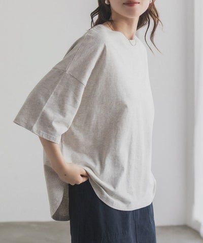 nAvy エブリーT 6分袖Tシャツ レディース ネコポス 対応商品