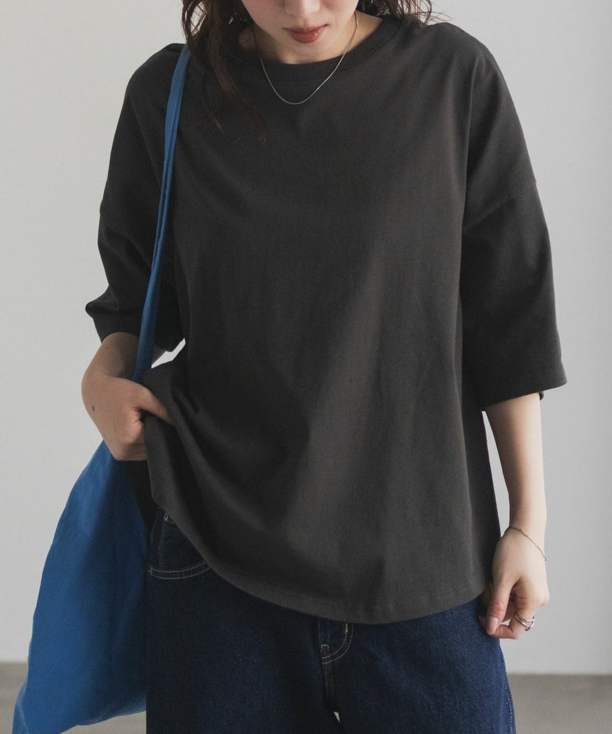 nAvy エブリーT 6分袖Tシャツ レディース ネコポス 対応商品