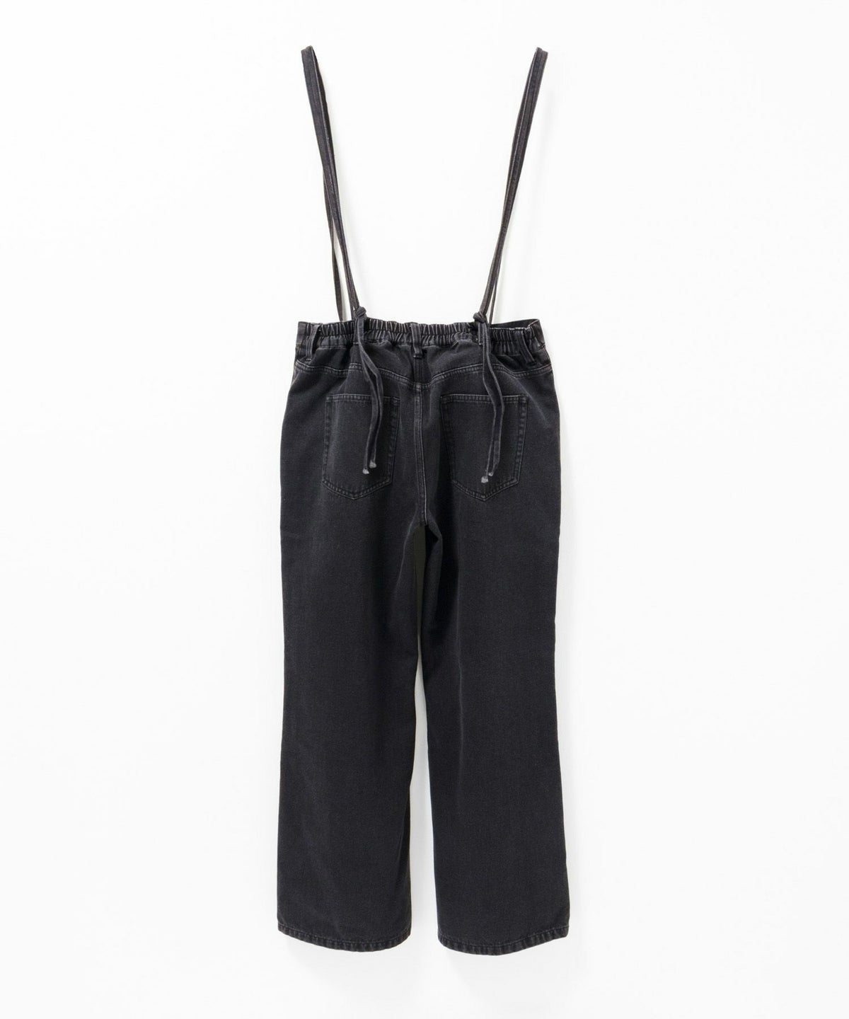 nAvy 毎日はきたくなるデニム「マイデニ」 サスペンダー付きワイドパンツ レディース