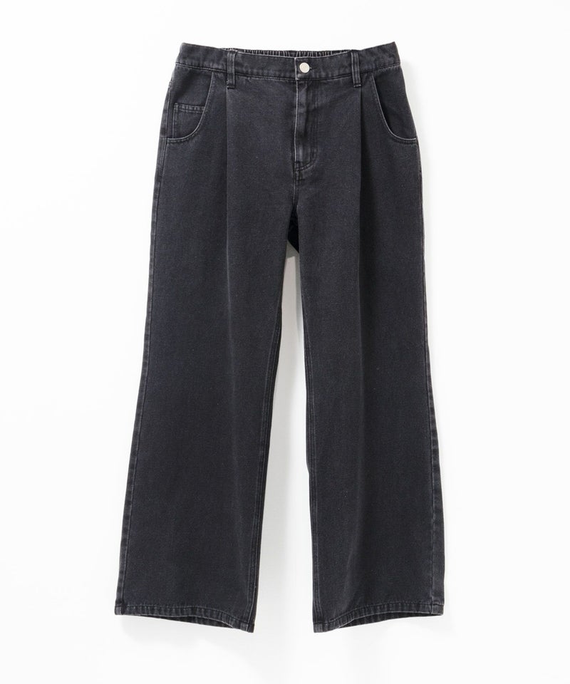 nAvy 毎日はきたくなるデニム「マイデニ」 サスペンダー付きワイドパンツ レディース商品画像-8