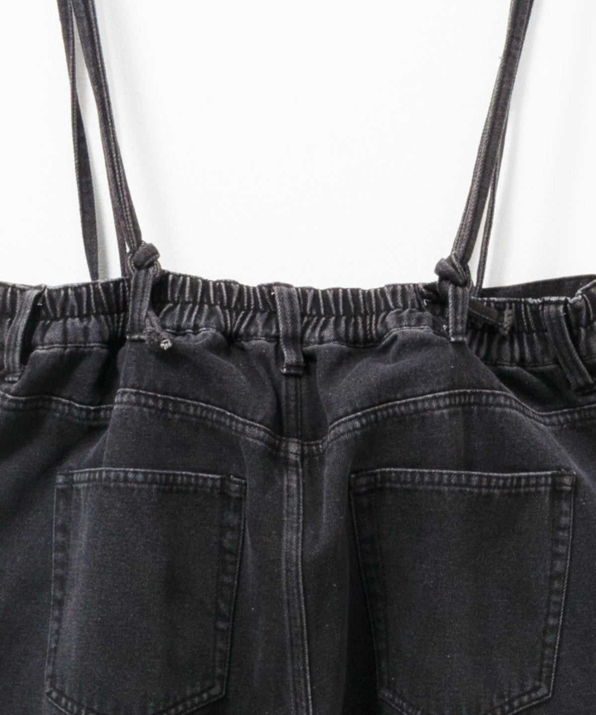 nAvy 毎日はきたくなるデニム「マイデニ」 サスペンダー付きワイドパンツ レディース