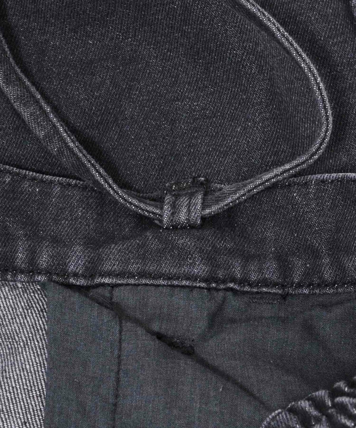 nAvy 毎日はきたくなるデニム「マイデニ」 サスペンダー付きワイドパンツ レディース