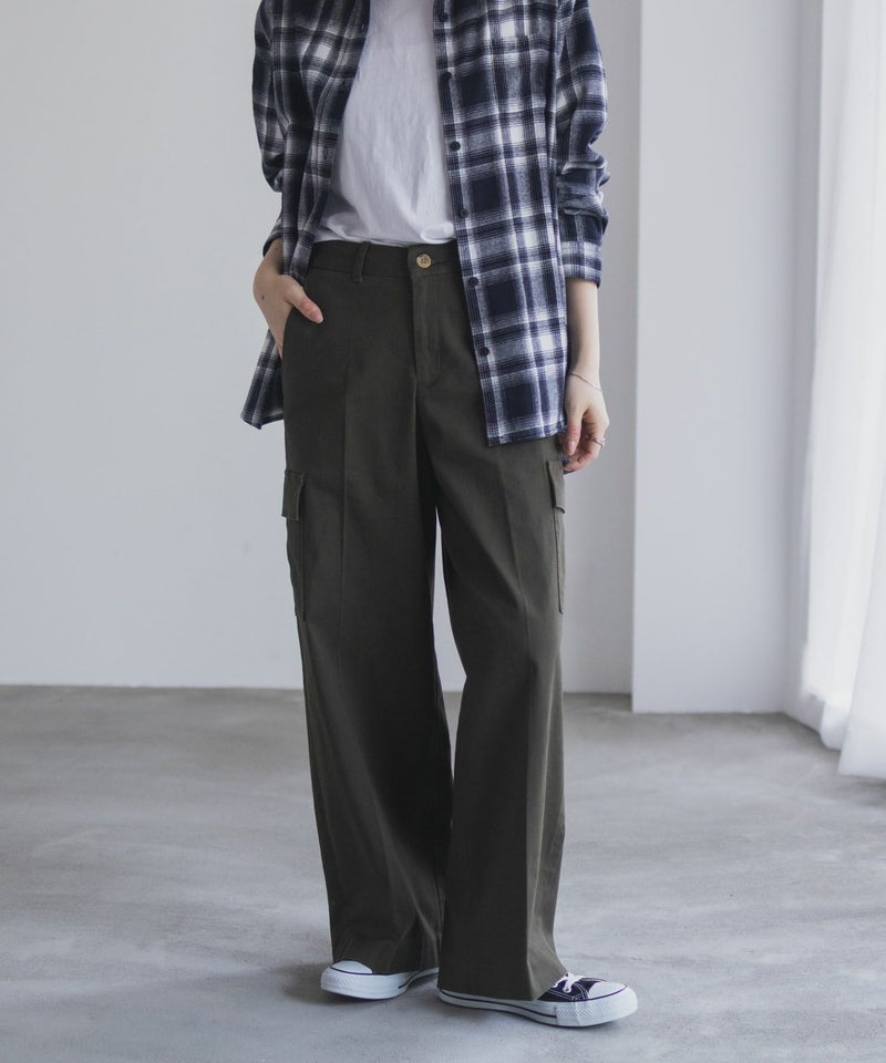 nAvy  カーゴチノパンツ レディース商品画像-4