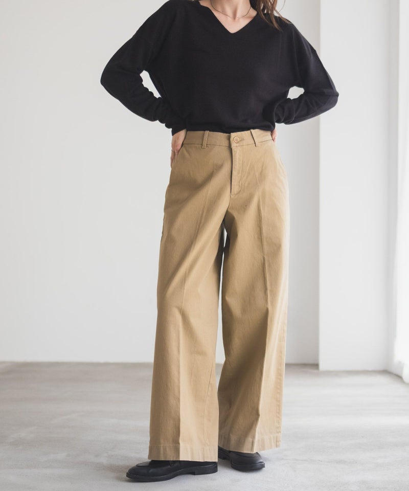 nAvy ワイドチノパンツ レディース商品画像-6