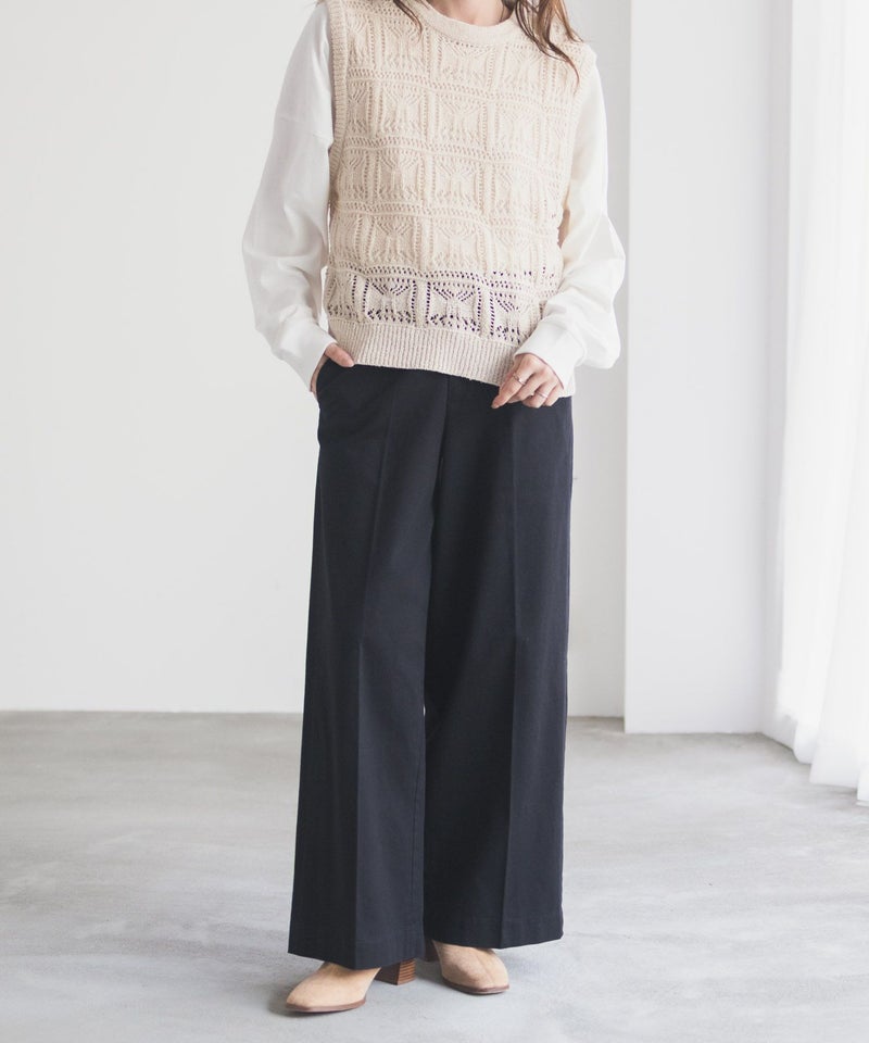 nAvy ワイドチノパンツ レディース商品画像-15