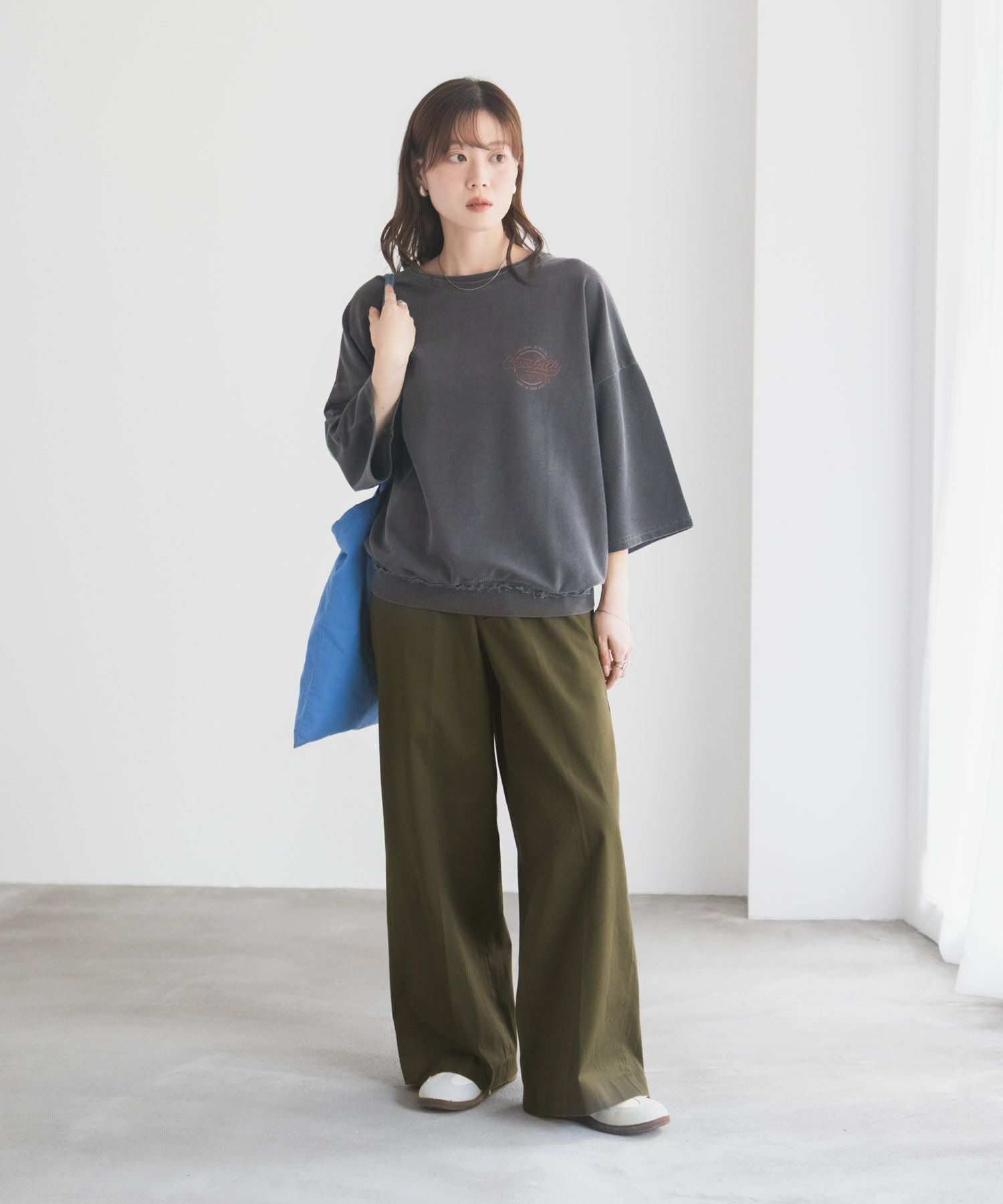 nAvy ワイドチノパンツ レディース