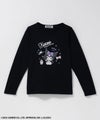 サンリオキャラクターズ クロミ プリント長袖Tシャツ キッズ メール便 対応商品商品サムネイル-1