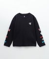 T-GRAPHICS 袖ロゴ長袖Tシャツ キッズ メール便 対応商品商品サムネイル-1
