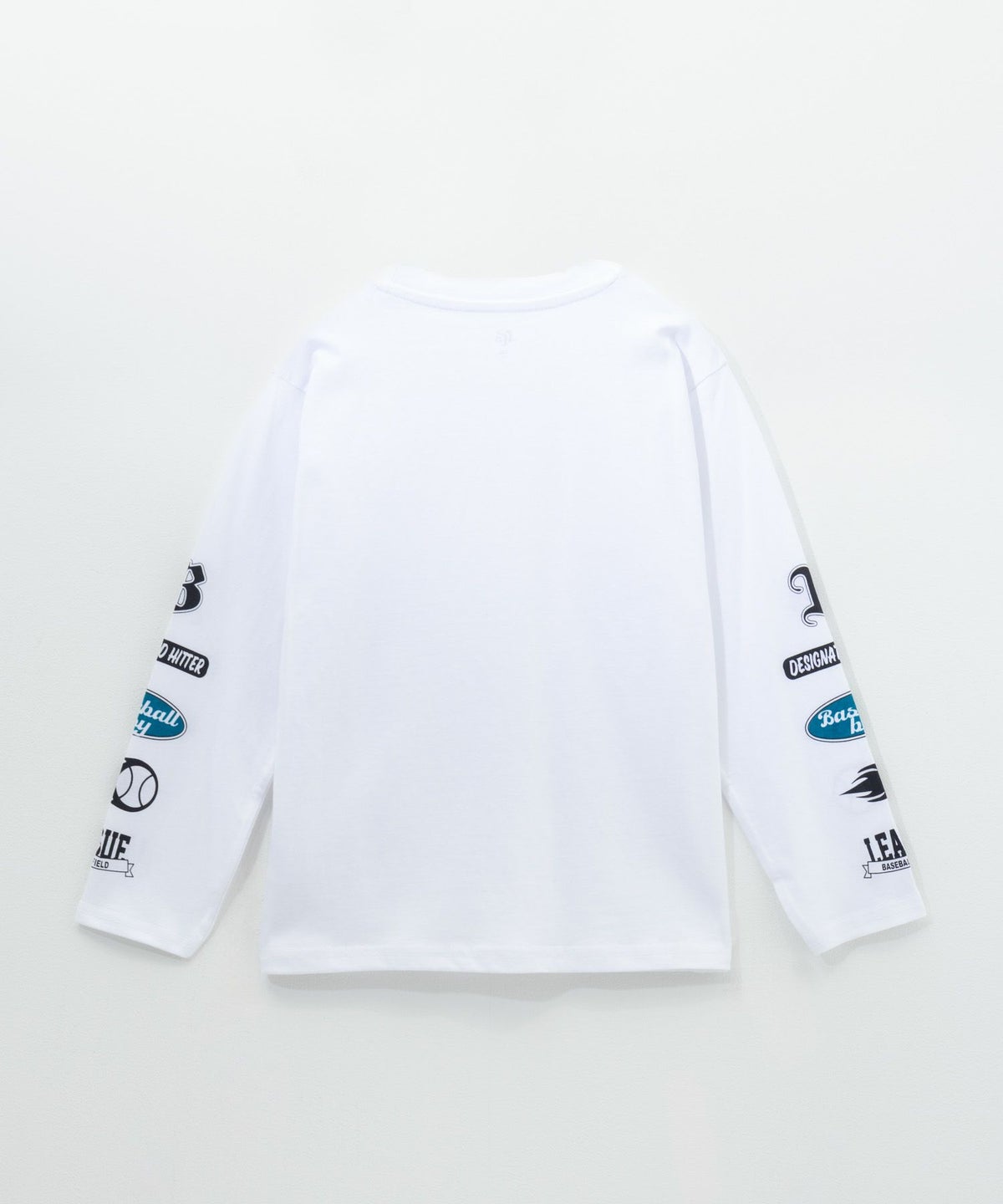 T-GRAPHICS 袖ロゴ長袖Tシャツ キッズ ネコポス 対応商品