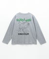 T-GRAPHICS 線描きアート長袖Tシャツ キッズ メール便 対応商品商品サムネイル-1