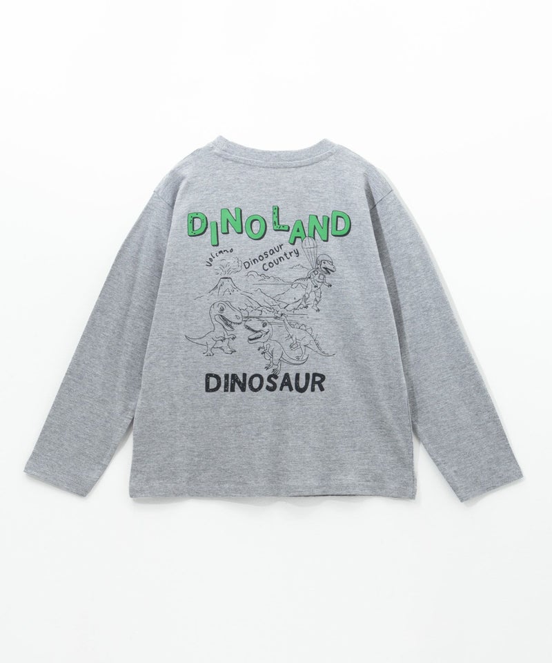 T-GRAPHICS  線描きアート長袖Tシャツ キッズ メール便 対応商品商品画像-1