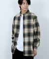 NAVY ソフトフランネルシャツ メンズ商品サムネイル-25
