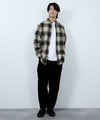 NAVY  ソフトフランネルシャツ メンズ商品サムネイル-26