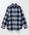 NAVY ソフトフランネルシャツ メンズ商品サムネイル-33
