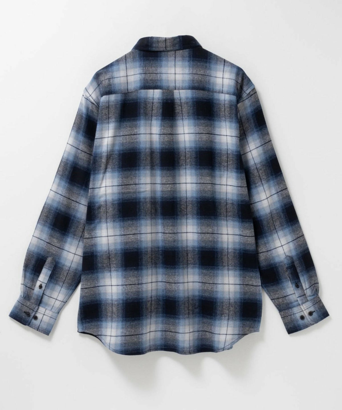 NAVY ソフトフランネルシャツ メンズ