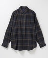 NAVY  ソフトフランネルシャツ メンズ商品サムネイル-35