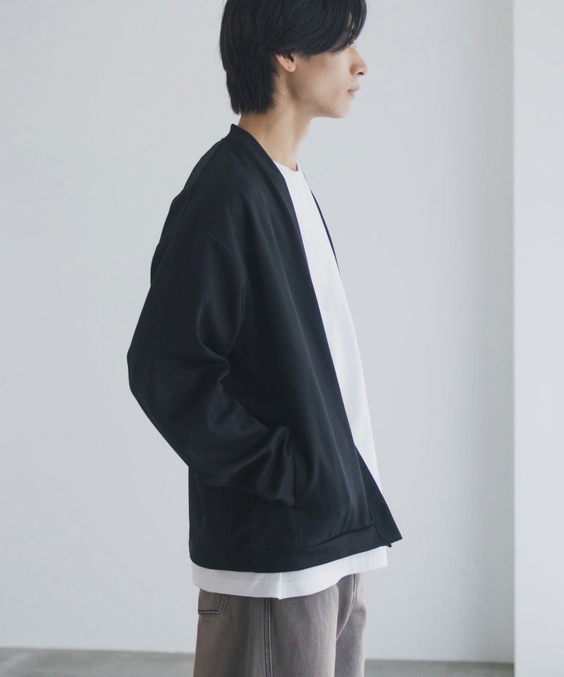 URBAN COLLECTION ふくれジャガードカーディガン メンズ商品画像-6