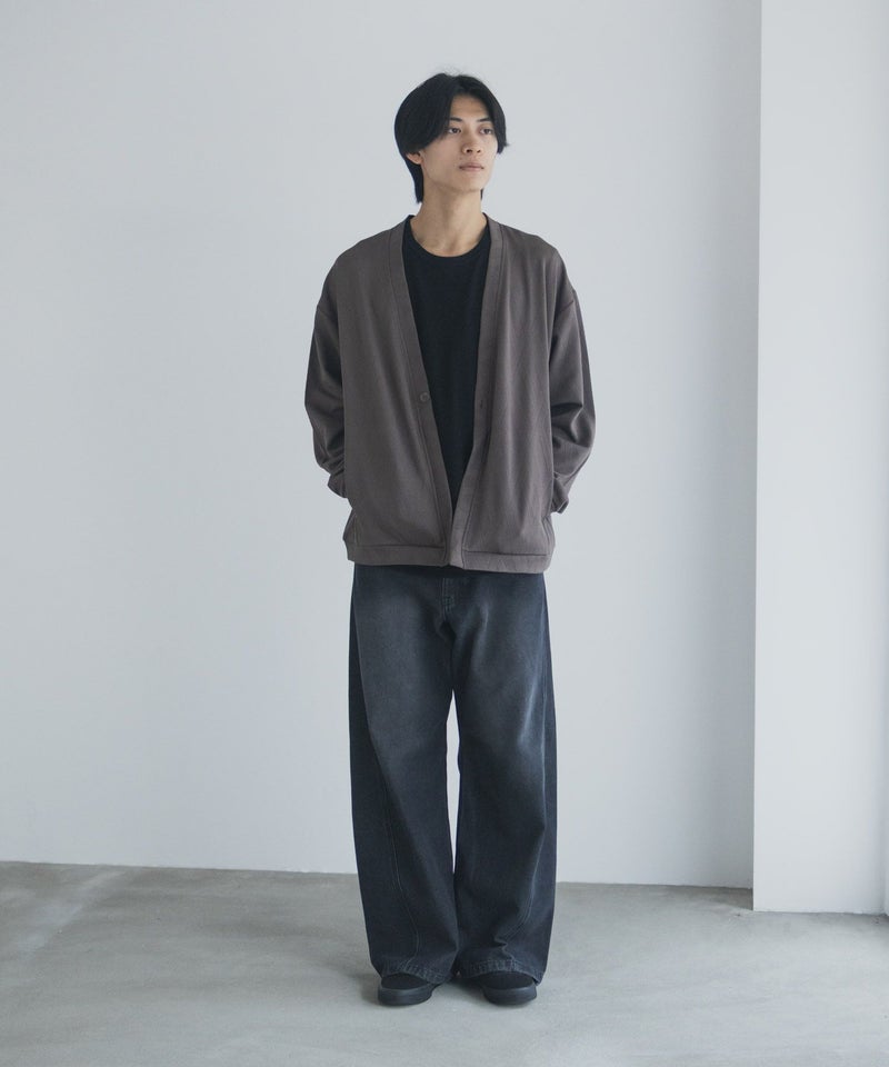 URBAN COLLECTION ふくれジャガードカーディガン メンズ商品画像-21