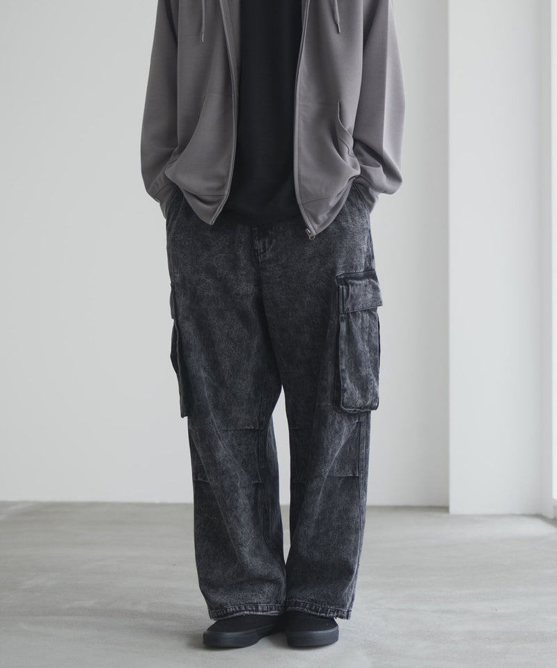 NAVY デニムカーゴパンツ メンズ商品画像-3