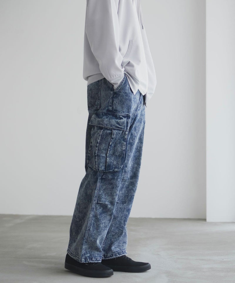 NAVY デニムカーゴパンツ メンズ商品画像-12