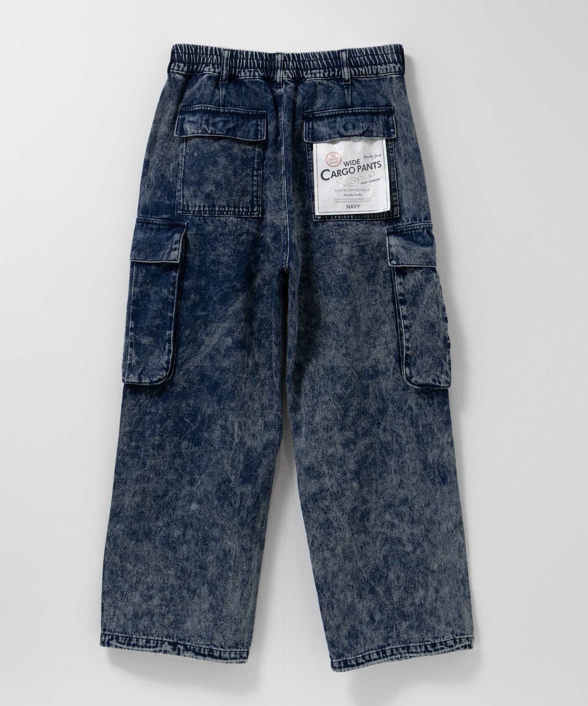 NAVY デニムカーゴパンツ メンズ