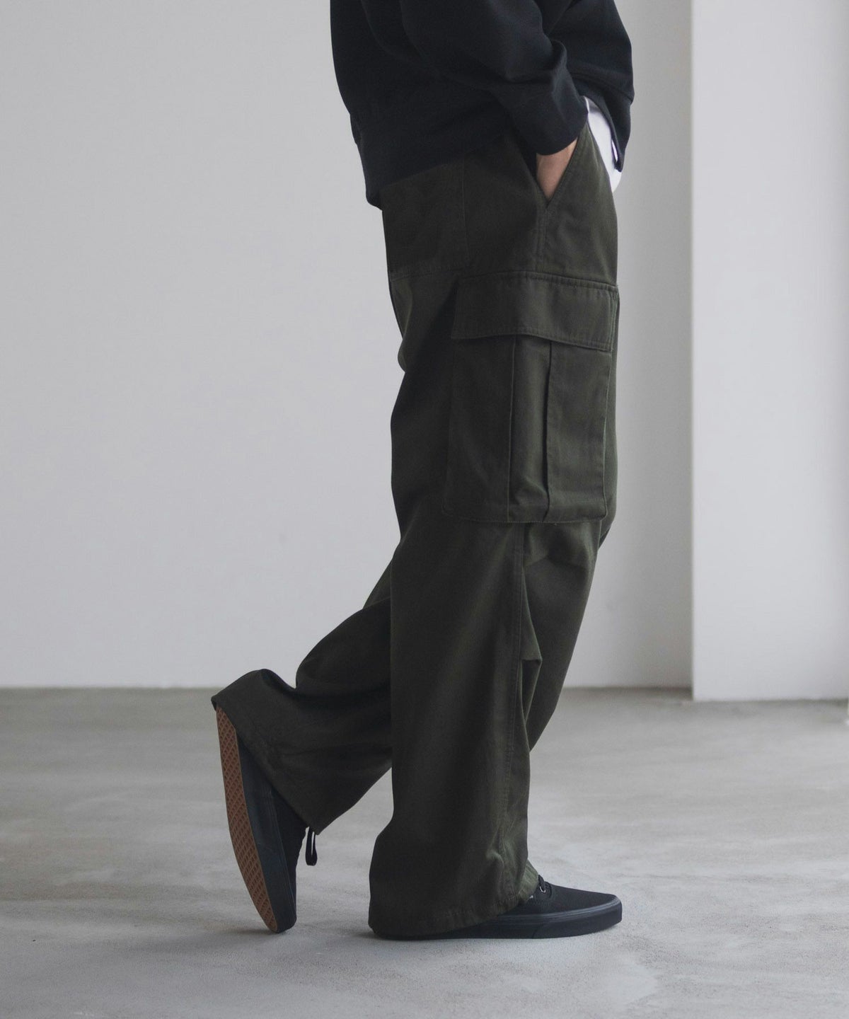 NAVY カーゴパンツ メンズ