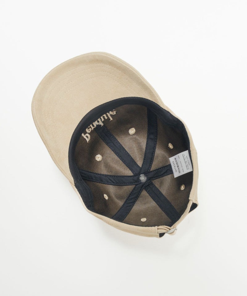 スエードロゴ刺繍キャップ レディース商品画像-6