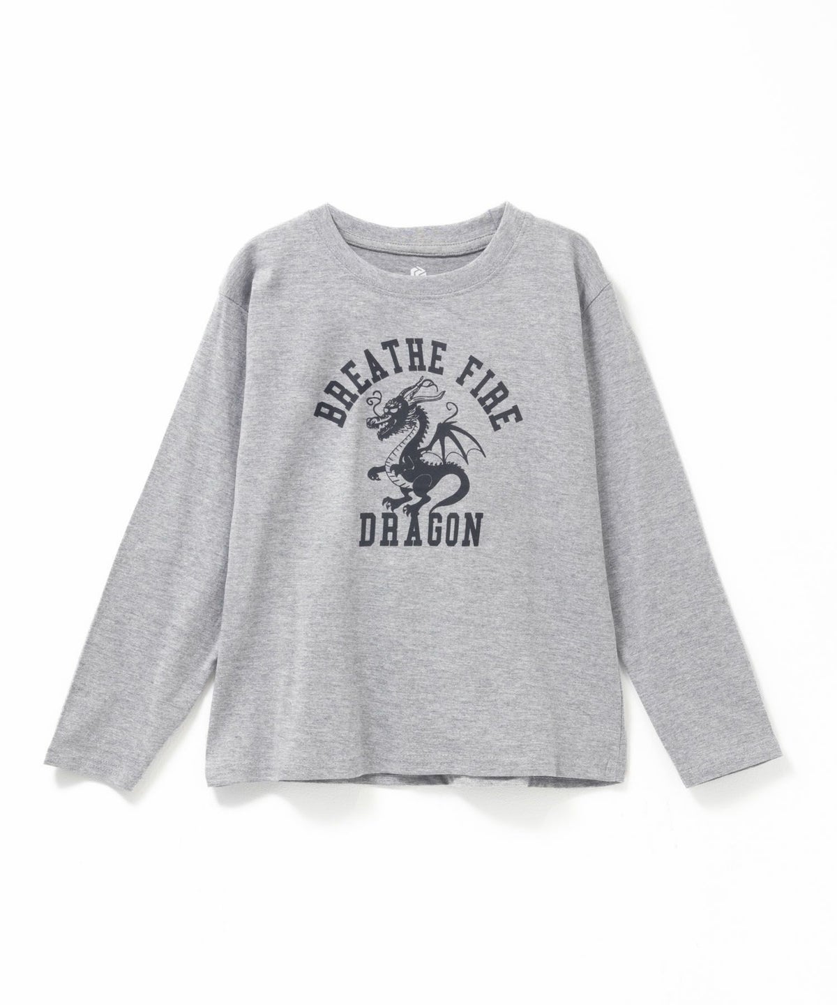 T-GRAPHICS カレッジ風アニマル長袖Tシャツ キッズ メール便 対応商品