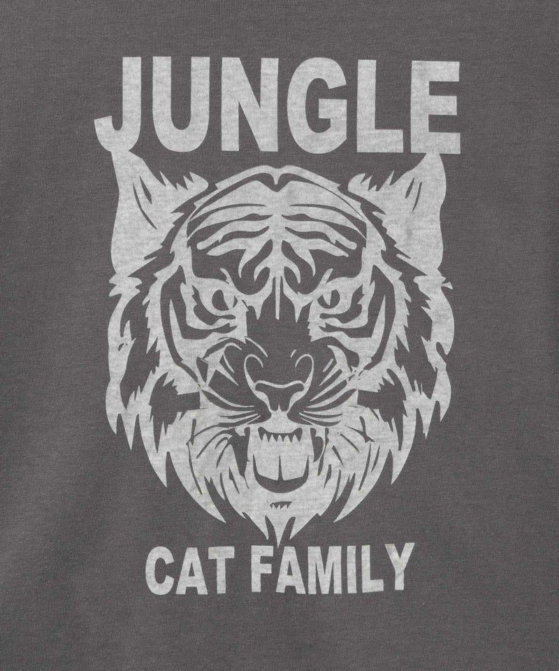 T-GRAPHICS  カレッジ風アニマル長袖Tシャツ キッズ メール便 対応商品商品画像-5