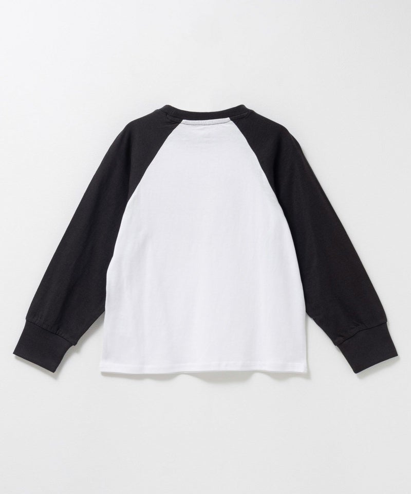 T-GRAPHICS  ラグラン長袖Tシャツ キッズ メール便 対応商品商品画像-2