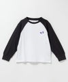 T-GRAPHICS ラグラン長袖Tシャツ キッズ メール便 対応商品商品サムネイル-3