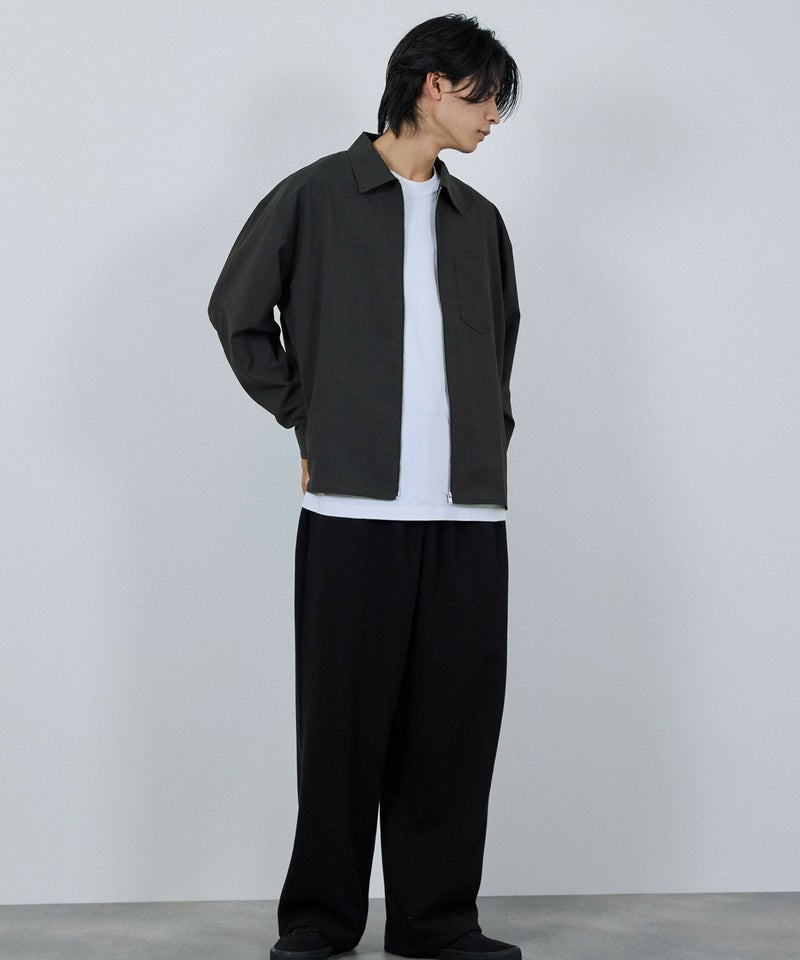 URBAN COLLECTION AIR Smoosy ジップシャツ メンズ商品画像-6