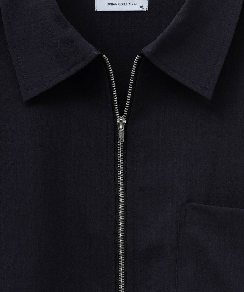 URBAN COLLECTION  AIR Smoosy ジップシャツ メンズ商品画像-13