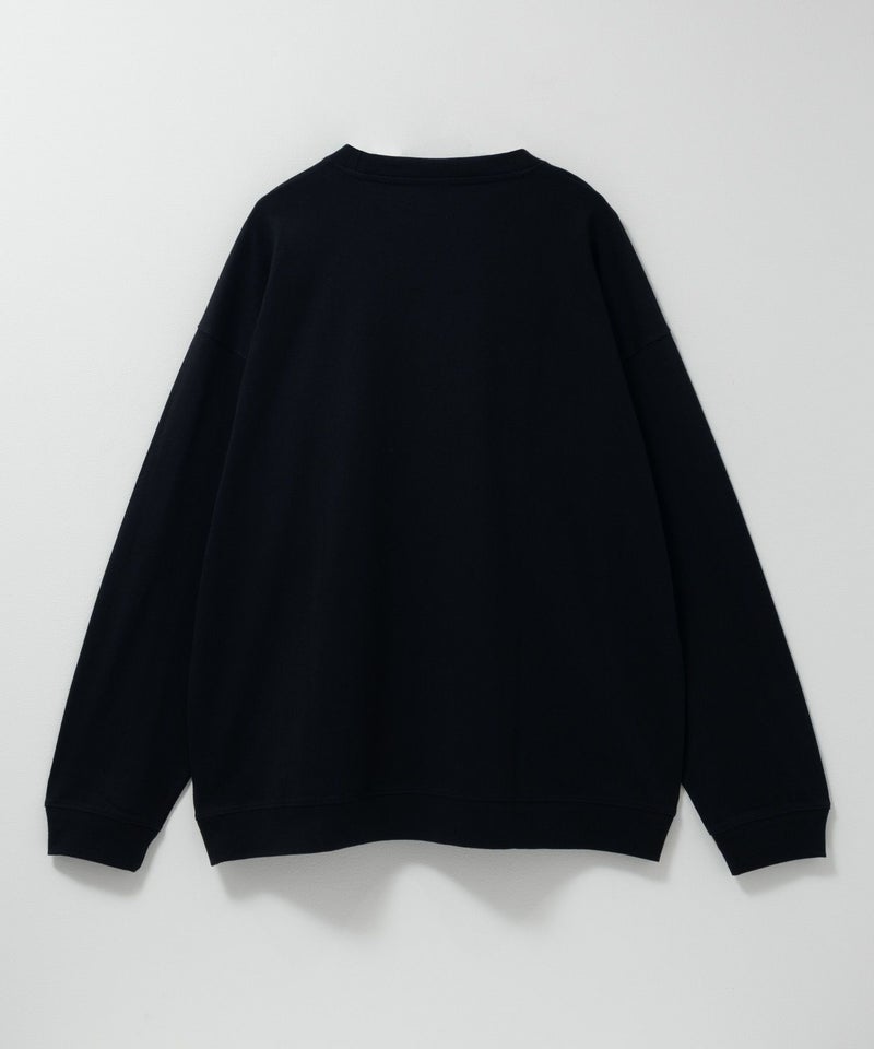 ひげスラブ天竺長袖Tシャツ メンズ商品画像-4