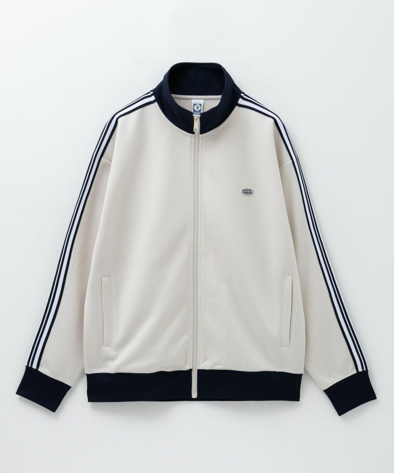 DISCUS  ポンチ素材 ワンポイントトラックジャケット メンズ商品画像-1