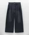 【WEB限定】デニムツータックワイドパンツ メンズ