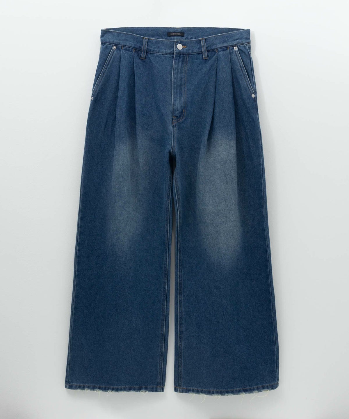 【WEB限定】デニムツータックワイドパンツ メンズ