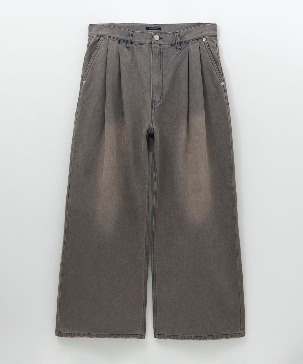 【WEB限定】デニムツータックワイドパンツ メンズ