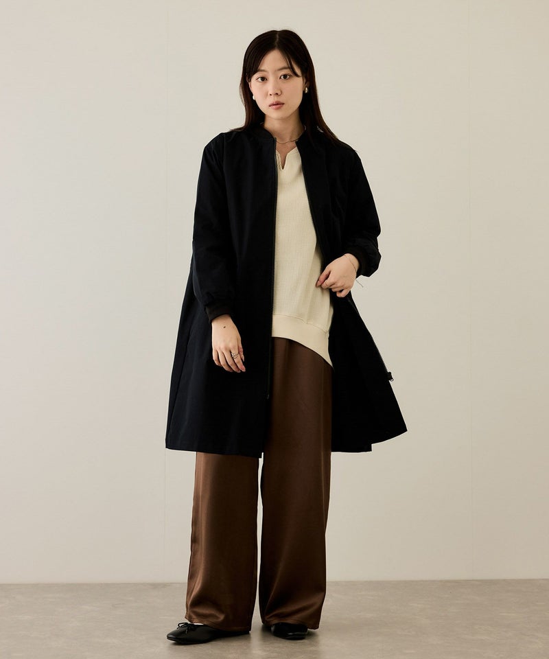 nAvy リブロングブルゾン レディース商品画像-11