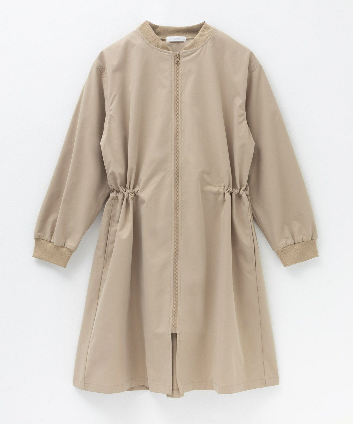 nAvy リブロングブルゾン レディース