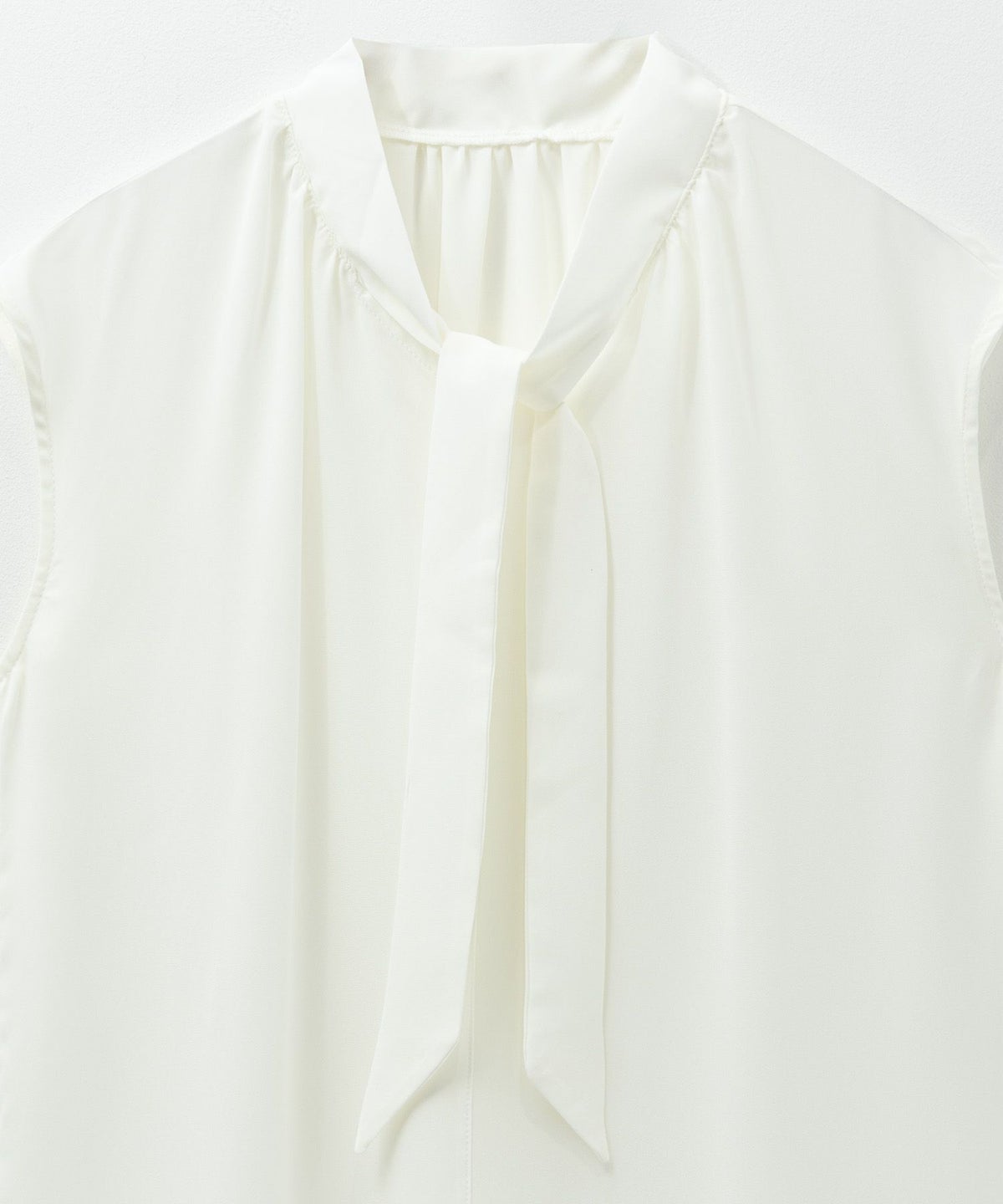 milli de l'air 2WAYフレンチボウタイブラウス レディース