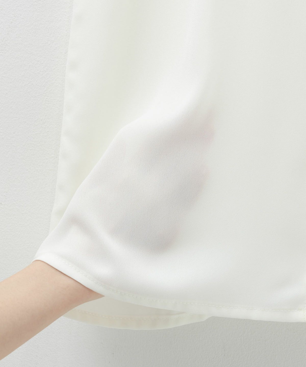 milli de l'air 2WAYフレンチボウタイブラウス レディース