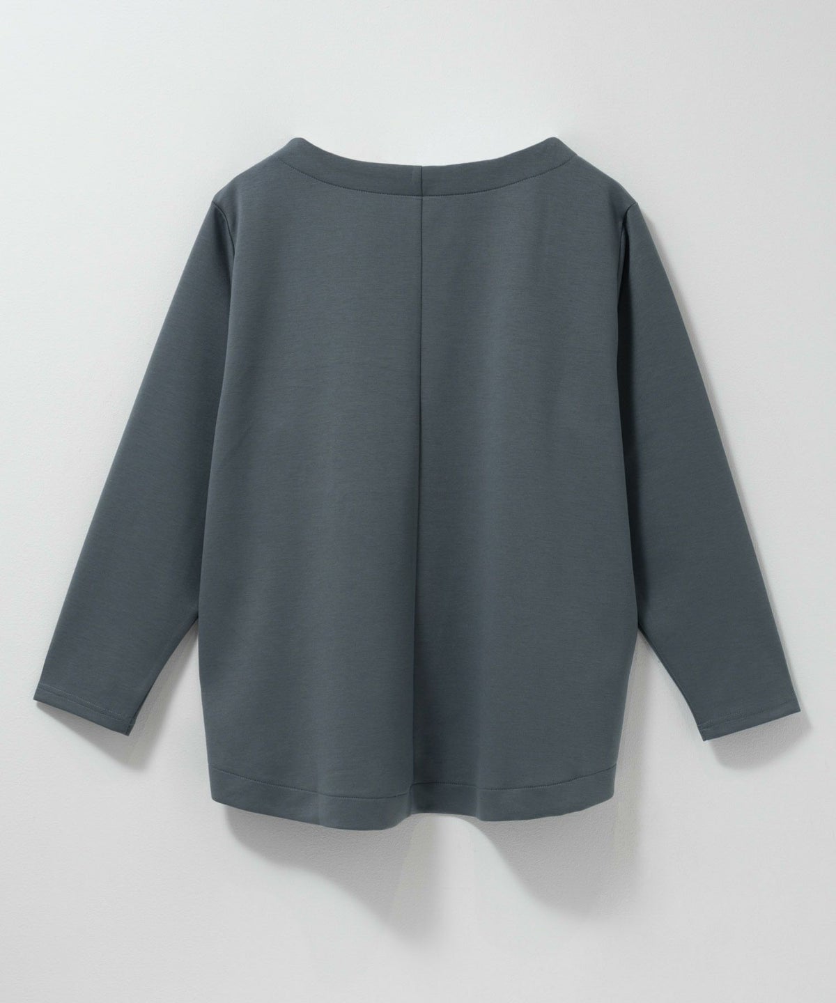 nAvy ポンチ素材 裾ラウンドプルオーバー レディース メール便 対応商品