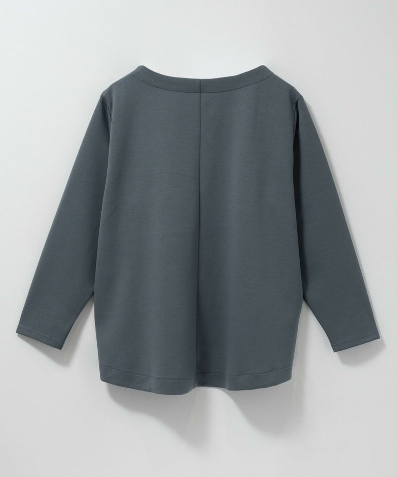 nAvy  ポンチ素材 裾ラウンドプルオーバー レディース メール便 対応商品商品画像-18